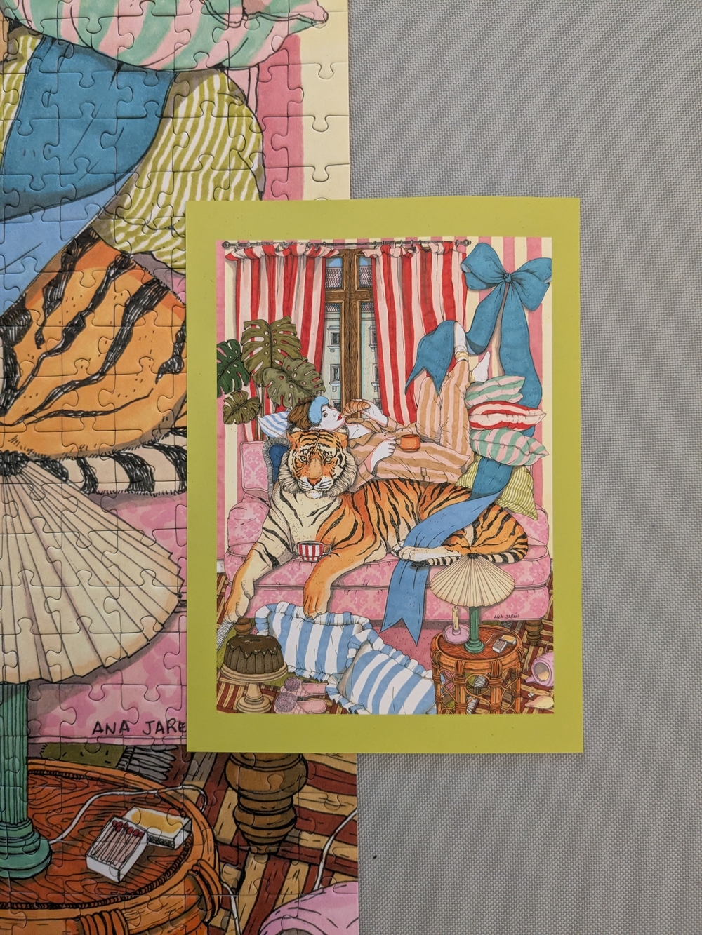 Ordinary Habit 1000 Piece Puzzle — Ana Jaren Wild Comfort - Picture 6 of 13